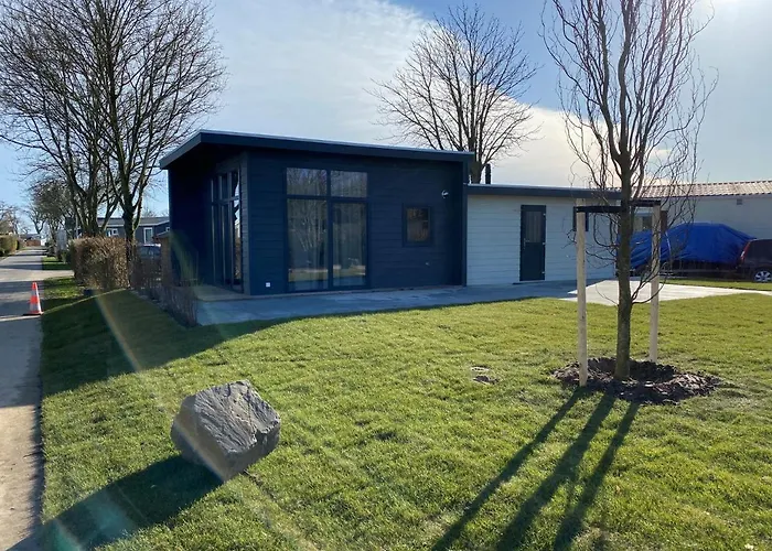 Recreatiepark Jachthaven De Veerstal - Luxe Domek alpejski *