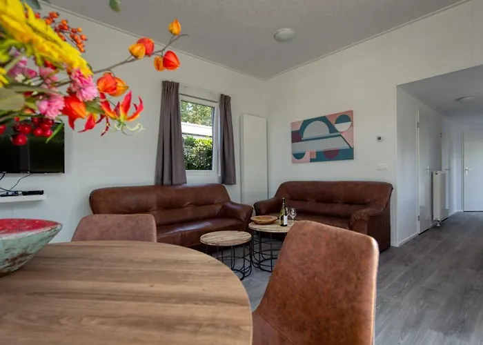 Chalet Recreatiepark Jachthaven De Veerstal - Luxe